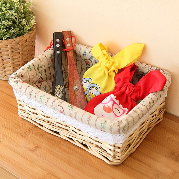 Classic Bamboo Picnic Basket