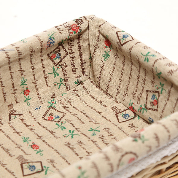 Classic Bamboo Picnic Basket