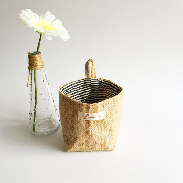 Linen Woven Basket