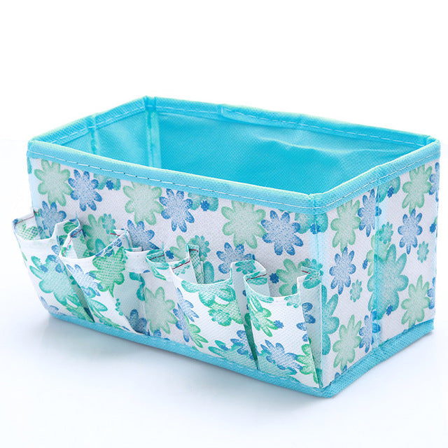 Flowery Cosmetic Storage Box